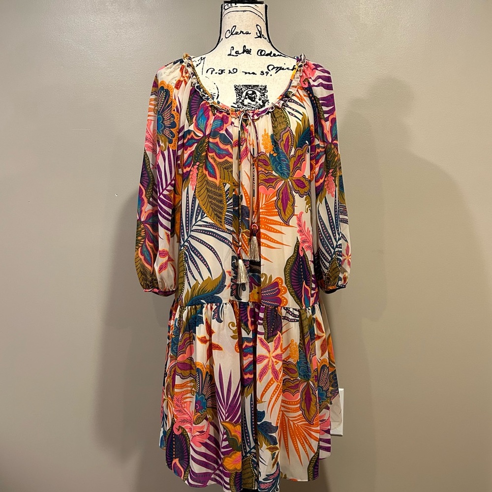 Trina Turk Long Sleeve Dress